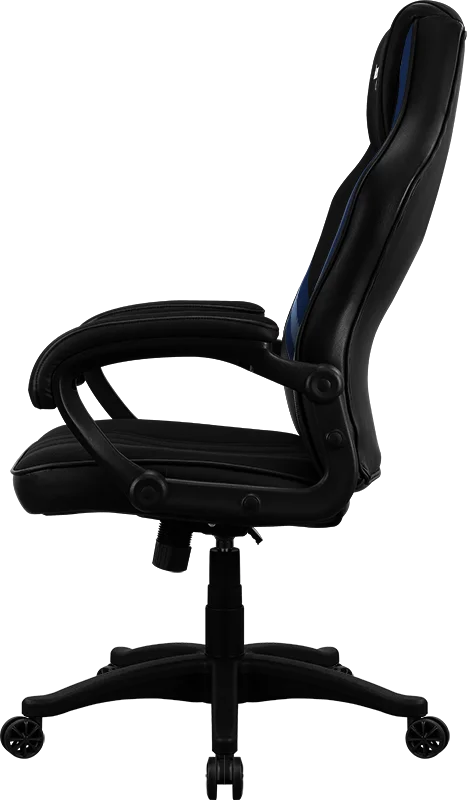 Кресло Aerocool AERO 2 Alpha black/blue (150кг, ткань AIR MESH, фикс. подлокотник)