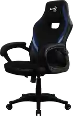 Кресло Aerocool AERO 2 Alpha black/blue (150кг, ткань AIR MESH, фикс. подлокотник)