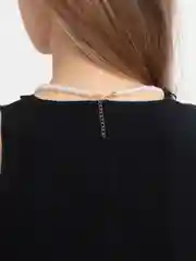 Чокер из жемчуга, с бантиками
