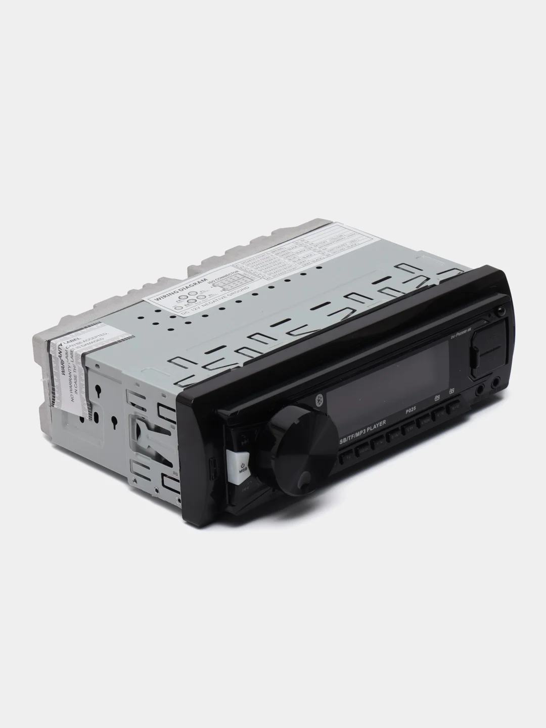 Магнитола автомобильная / автомагнитола 1 DIN Bluetooth, AUX, USB, пульт