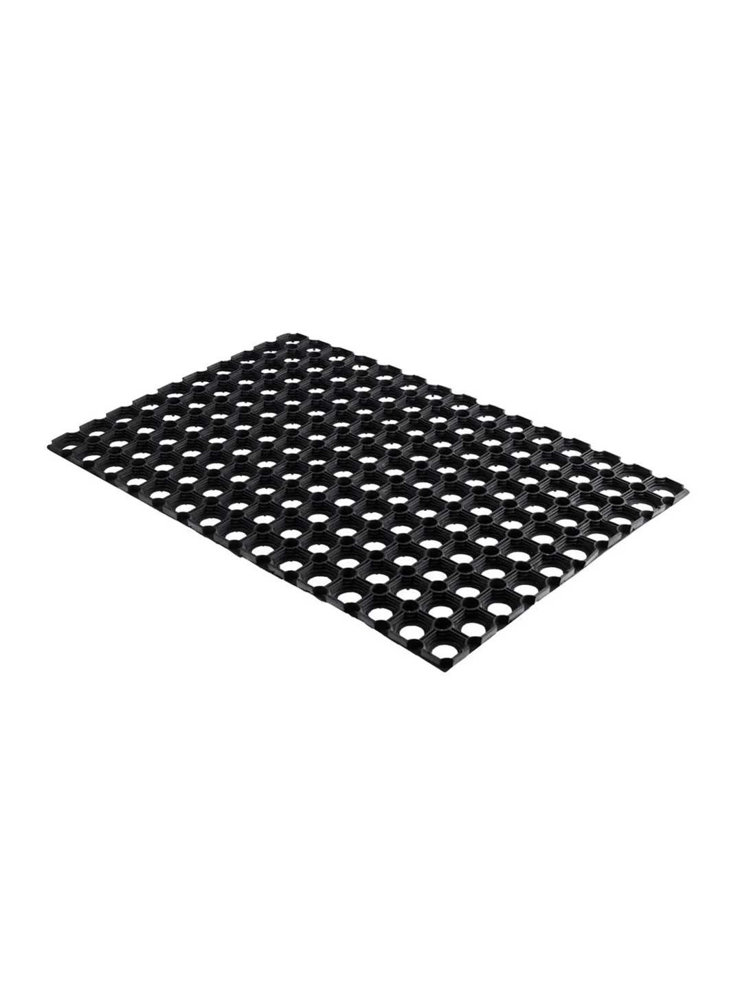 Коврик придверный 40x60x1,6 см, ячеистый, грязесборный, резина