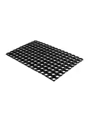 Коврик придверный 40x60x1,6 см, ячеистый, грязесборный, резина