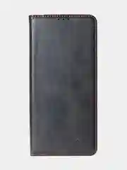 Алый чехол-книжка для Infinix Note 40 Pro (4G) из высококачественной искусственной кожи