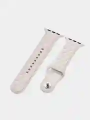 Силиконовый ремешок c гравировкой для Apple Watch 38mm/40mm/41mm/42mm/44mm/45mm/49mm