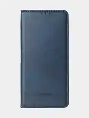 Синий чехол-книжка для Poco X6 Pro (5G) из высококачественной искусственной кожи