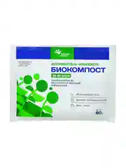 Ускоритель созревания компоста "БИОКОМПОСТ ЗА 60 ДНЕЙ", для быстрого формирования перегноя