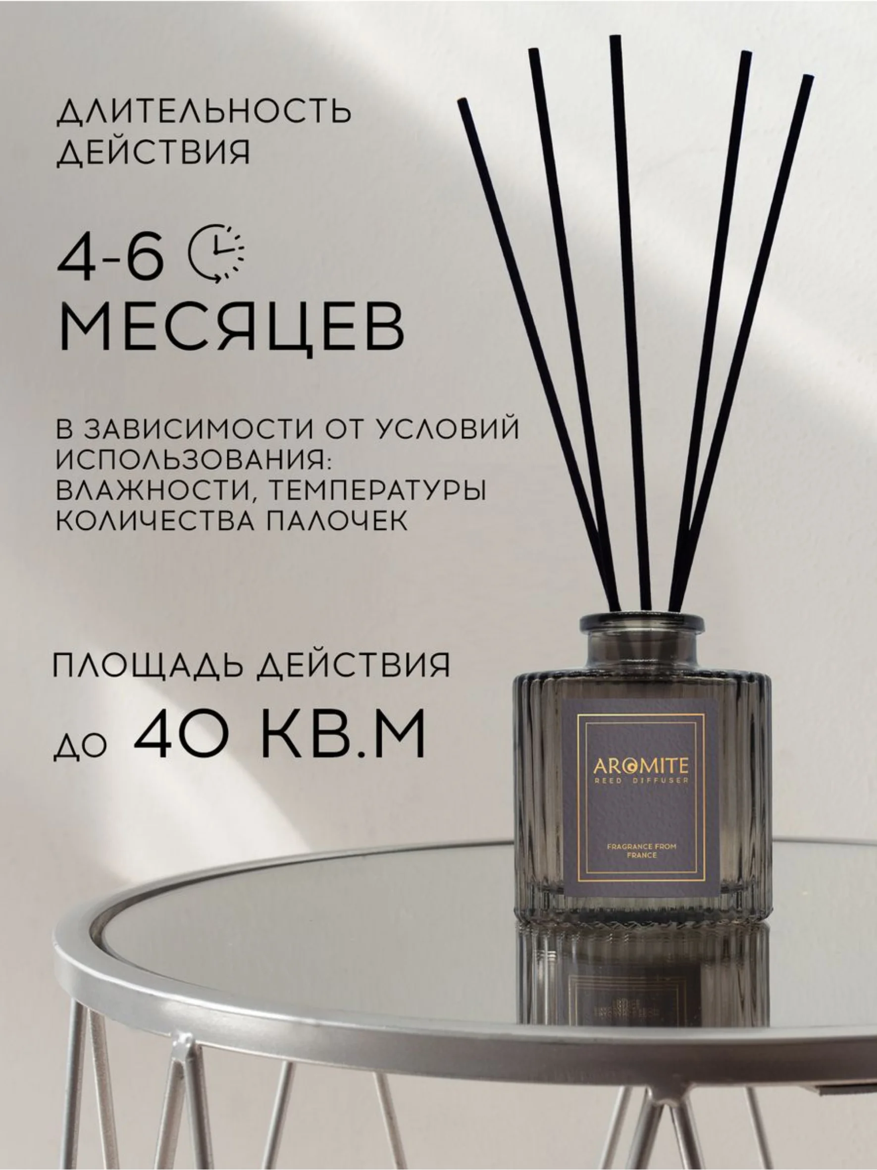 Ароматический диффузор с палочками для дома "ROYAL MANGO"