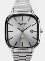 Серебряный часы мужские наручные Casio
