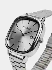 Серебряный часы мужские наручные Casio