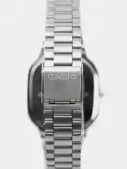 Серебряный часы мужские наручные Casio