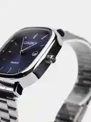 Серебряный часы мужские наручные Casio