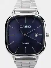 Серебряный часы мужские наручные Casio