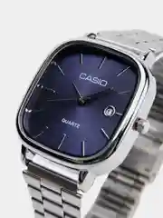Серебряный часы мужские наручные Casio