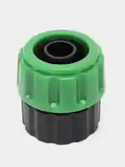 Соединитель для шланга с внутренней резьбой 1/2" под шланг 3/4", пластик коннектор полив