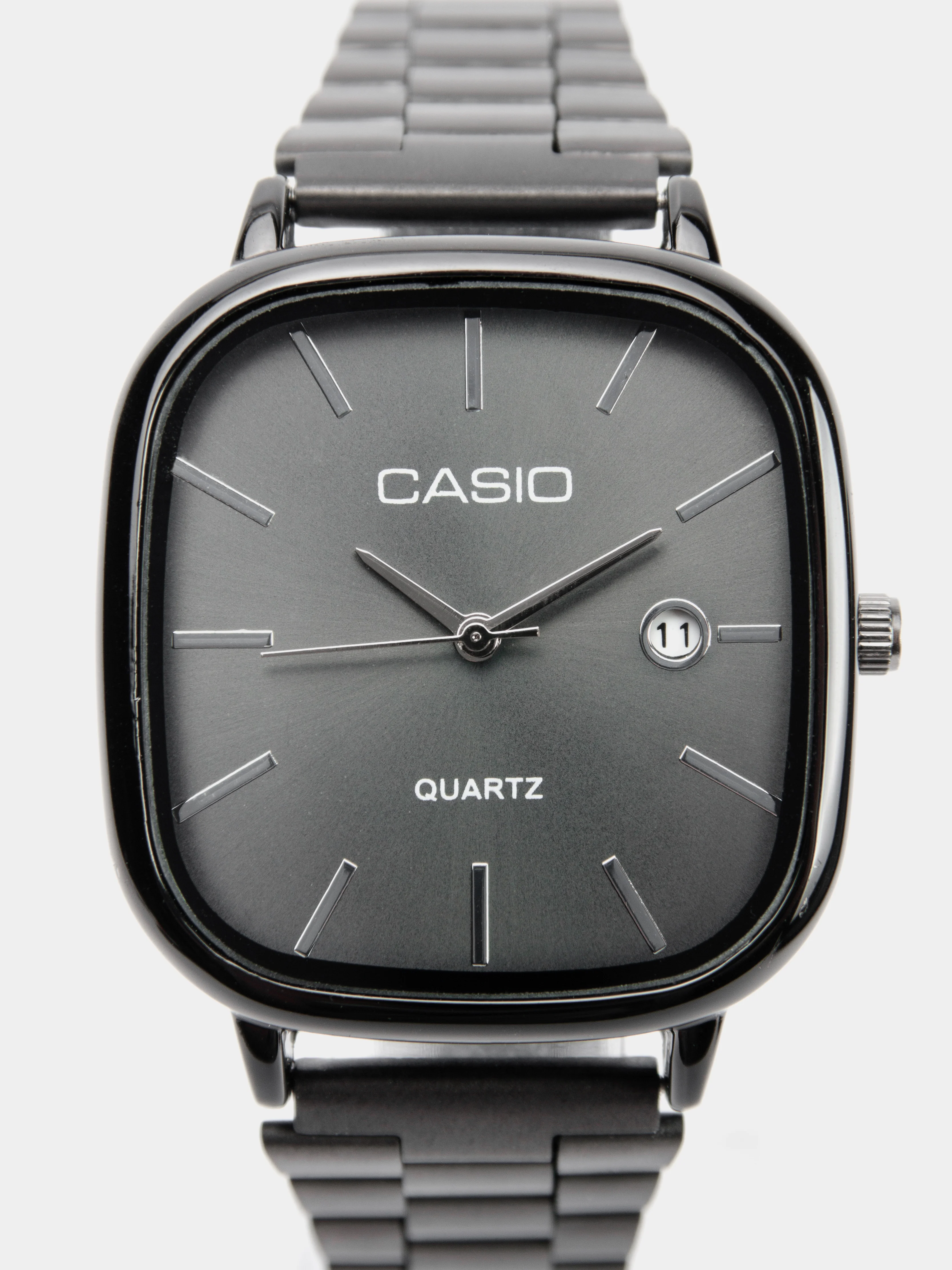 Угольный часы мужские наручные Casio