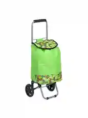 Тележка + сумка, до 30 кг, 30х22х86 см, 21 л, брезент, колеса ЭВА d14,5 см