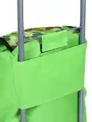 Тележка + сумка, до 30 кг, 30х22х86 см, 21 л, брезент, колеса ЭВА d14,5 см