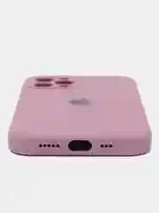 Бордовый силиконовый чехол для iPhone X 11 12 13 14 15 Pro Max