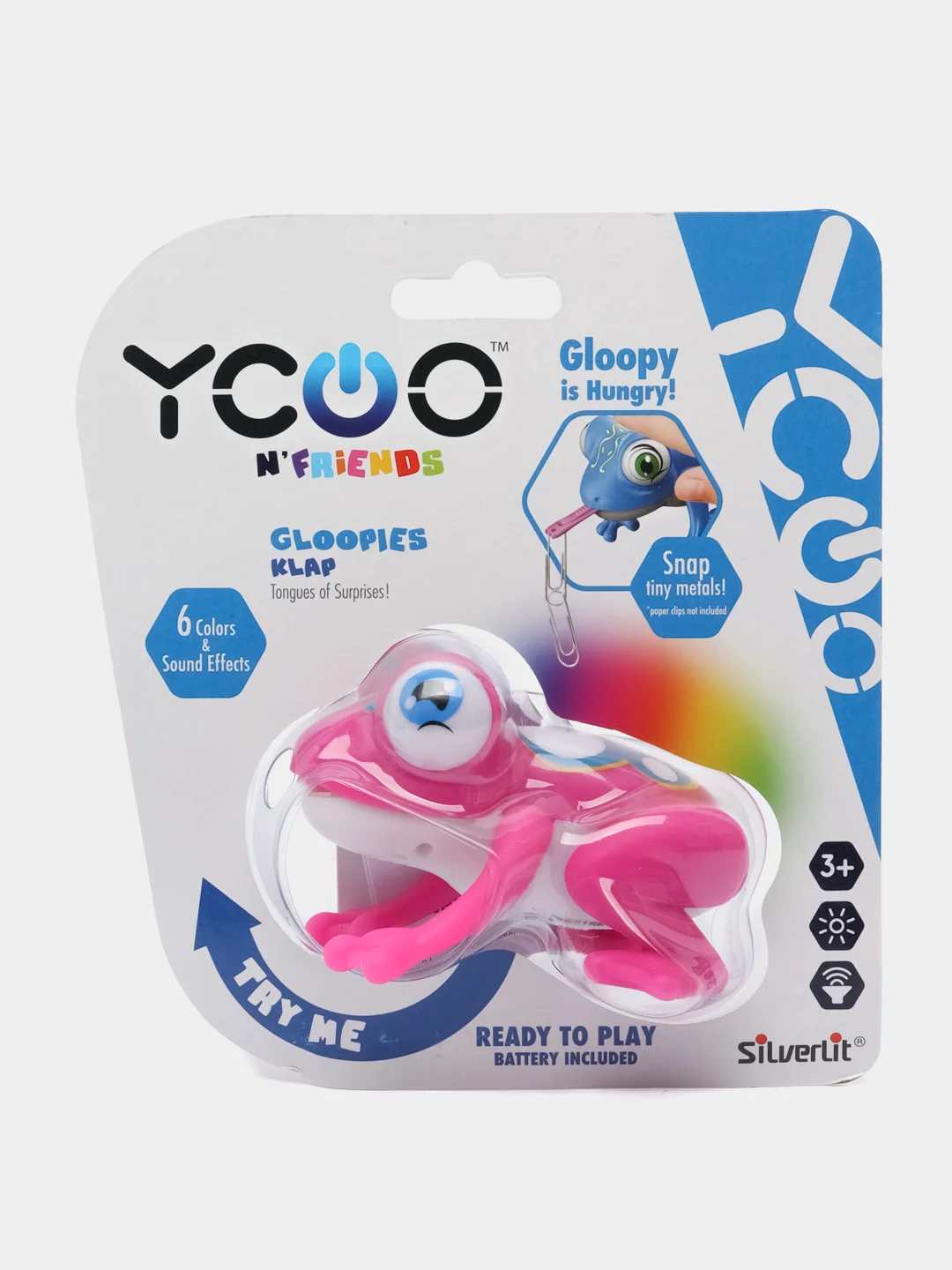 Робот YCOO Лягушка Глупи розовая