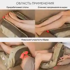 Ударный массажер для шеи и плеч MSH-250, 59 режимов, 19 скоростей, с подогревом