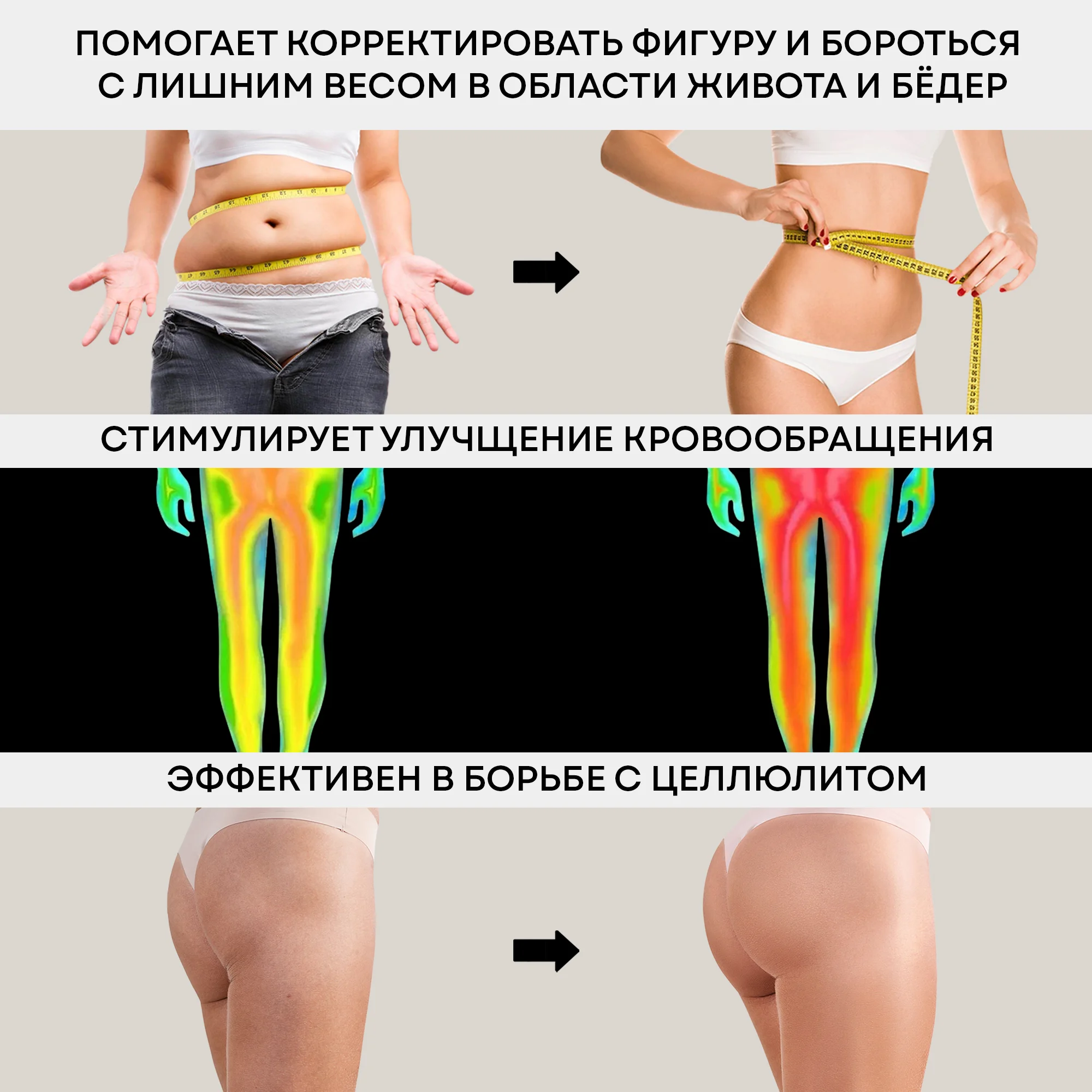 Профессиональный компрессионный лимфодренажный массажер для тела PLANTA MHH-1000 (XL)