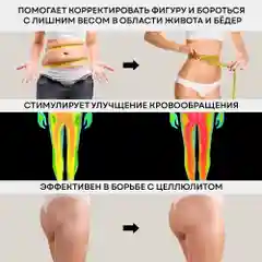 Профессиональный компрессионный лимфодренажный массажер для тела PLANTA MHH-1000 (XL)