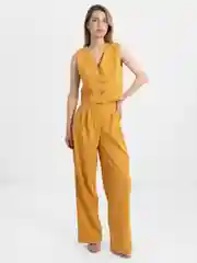 Бронзовый комплект классический, жилет и брюки