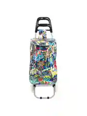Тележка + сумка, до 30 кг, 36x26x95 см, 32 л, 600 D полиэстер, колеса ЭВА d16 см