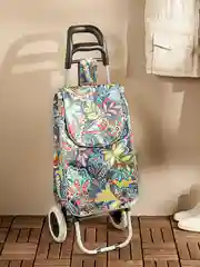 Тележка + сумка, до 30 кг, 36x26x95 см, 32 л, 600 D полиэстер, колеса ЭВА d16 см