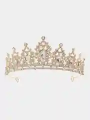 Прозрачный корона, диадема свадебная для невесты на голову