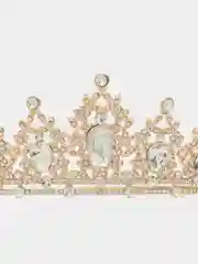 Прозрачный корона, диадема свадебная для невесты на голову