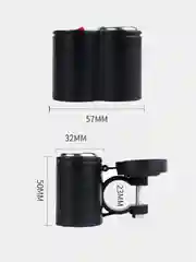 Черный usb зарядка на руль мотоцикла с прикуривателем