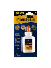 Клей столярный "Секунда" 60 г, на индивидуальном блистере