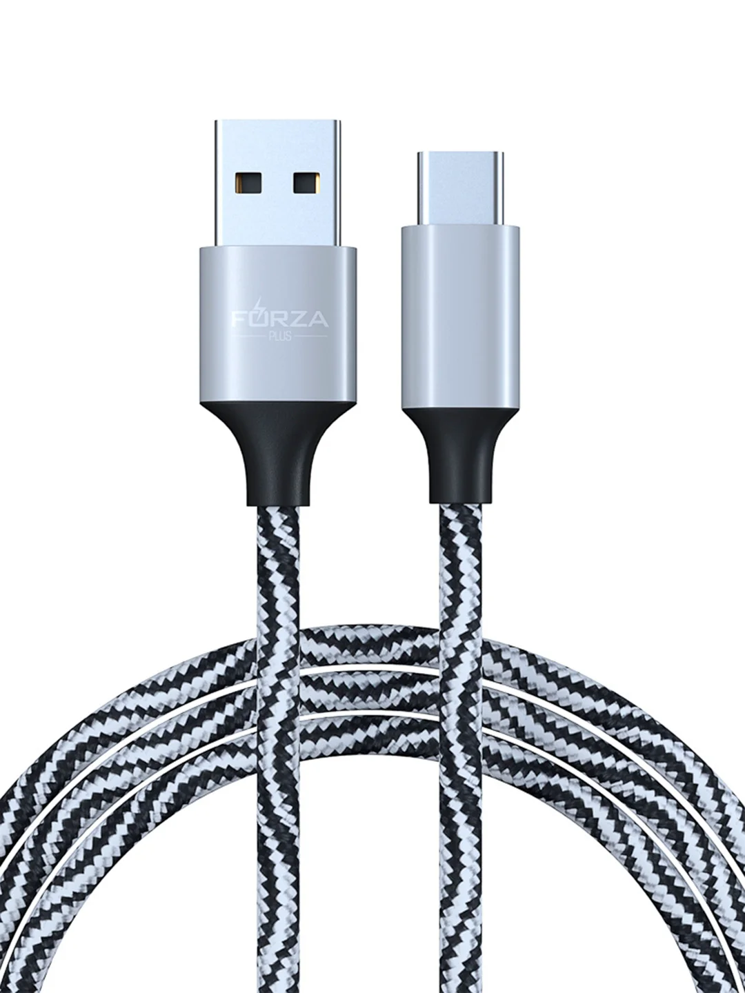 Кабель для зарядки Type-C и Micro-USB, 1 метр, 1.5 А, тканевая оплётка, 4 цвета