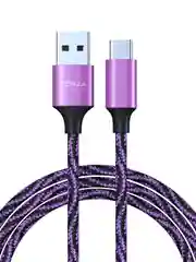Кабель для зарядки Type-C и Micro-USB, 1 метр, 1.5 А, тканевая оплётка, 4 цвета