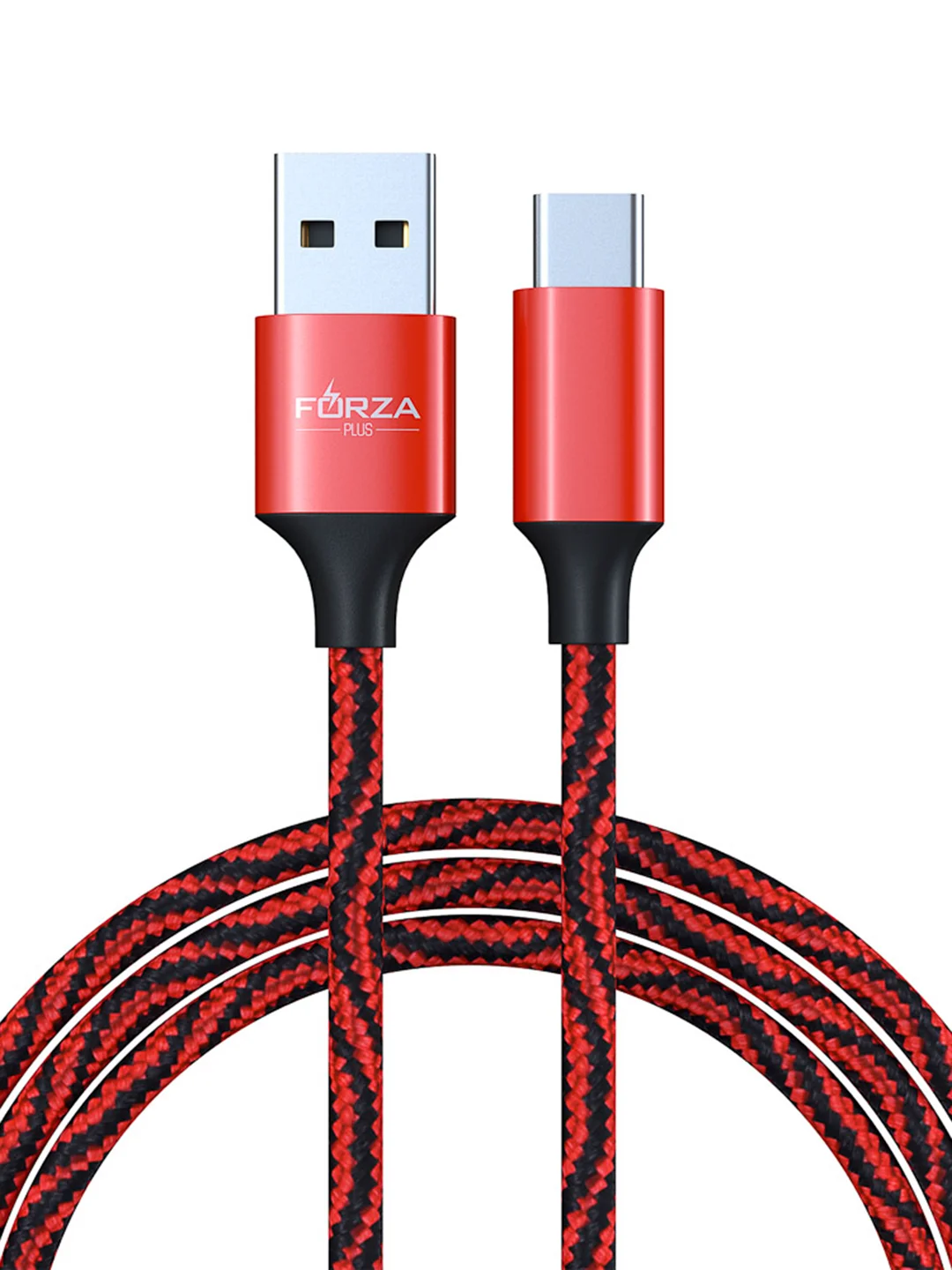 Кабель для зарядки Type-C и Micro-USB, 1 метр, 1.5 А, тканевая оплётка, 4 цвета