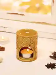 Аромалампа керамическая, 6,5x6,5x8,2 см, 3 цвета