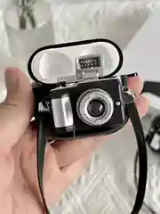 Черный чехол для наушников AirPods 1/2/3/Pro (Про 2), силиконовый, игрушка, i10, i11, i12
