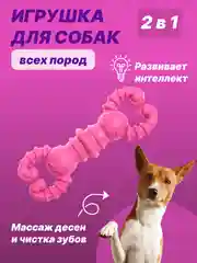 Конфетный игрушка для собак: соска, кость, краб, рыбка