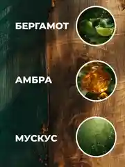 Гель для душа-Шампунь 2 в 1 "Мускус-Амбра-Бергамот" "La Fabrique", 500 мл