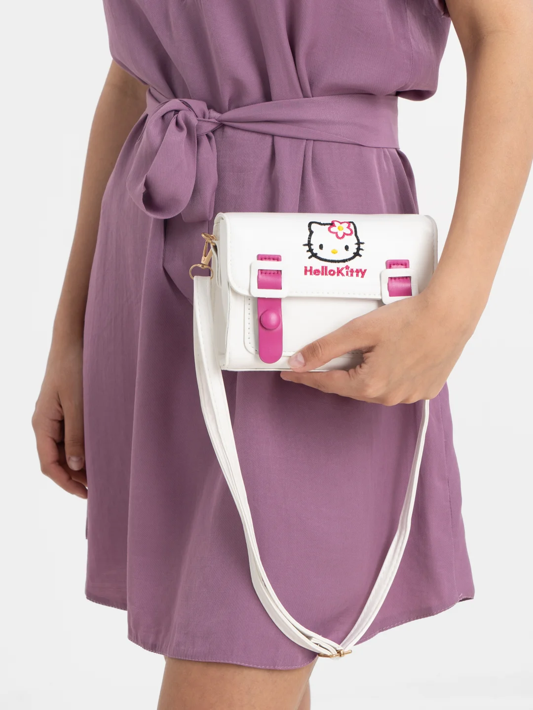 Вишнёвый женская сумочка Куроми, Хэллоу Китти, Май Мелоди, Hello Kitty, My Melody, Kuromi, детская