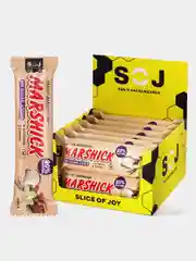 Протеиновый батончик SOJ MARSHMALLOW MARSHICK, с ароматом ванили, в молочном шоколаде, 30г