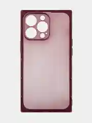 Прозрачный чехол для Apple iPhone 13 Pro силиконовый КАРТОФАН прозрачный прямоугольный, защита камер