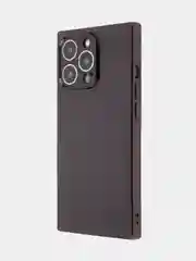 Прозрачный чехол для Apple iPhone 13 Pro силиконовый КАРТОФАН прозрачный прямоугольный, защита камер