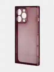 Прозрачный чехол для Apple iPhone 13 Pro силиконовый КАРТОФАН прозрачный прямоугольный, защита камер
