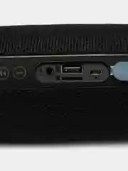 Черный портативная bluetooth колонка TG-192 светящаяся с супермощными динамиками