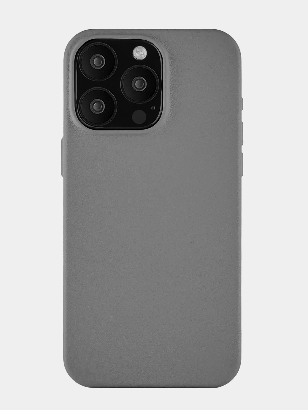Лавандовый чехол для iPhone 15 Pro Max uBear Capital Case , MagSafe совместимый, натуральная кожа