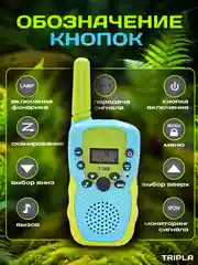 Набор игровой для детей, сюжетно-ролевые игры, 2 рации комплект раций