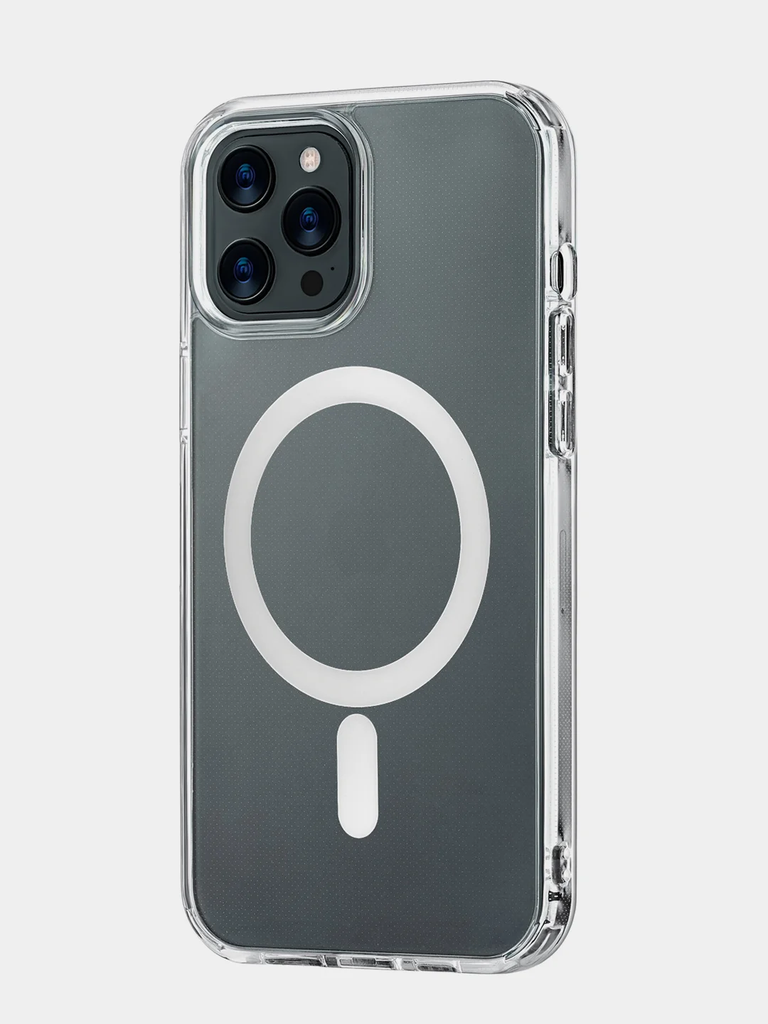 Чехол для iPhone 12 / 12 Pro, Real Mag Case, чехол защитный усиленный, прозрачный