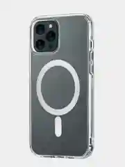 Чехол для iPhone 12 / 12 Pro, Real Mag Case, чехол защитный усиленный, прозрачный